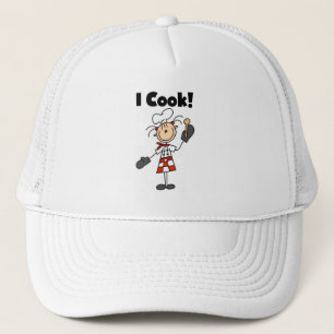 Casquette Je cuisine - Chef féminin