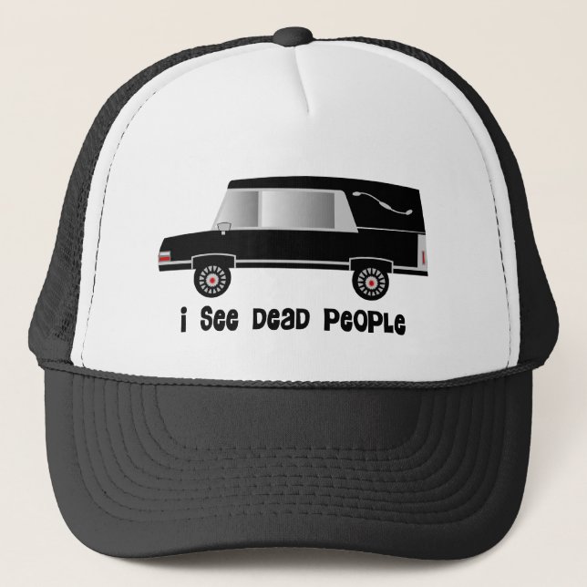 Casquette "Je des cadeaux de directeur des pompes funèbres (Devant)