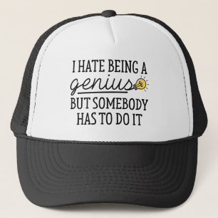 Casquette Je Déteste Être Un Génie