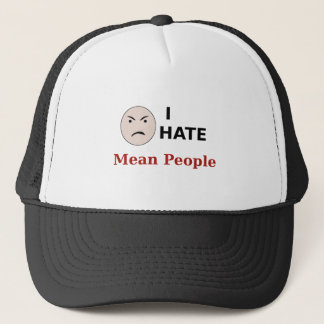 Casquette Je déteste les personnes moyennes