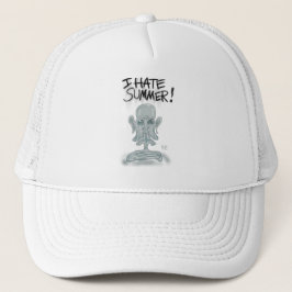 Casquette JE DÉTESTE L'ÉTÉ ! - transpirer et fondre