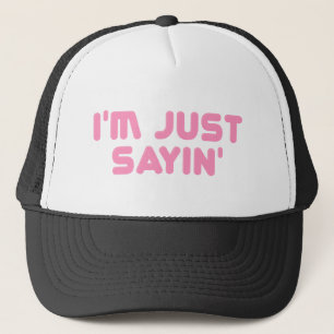 Casquette Je dis juste :