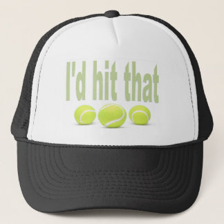 Casquette Je frapperais ce tennis