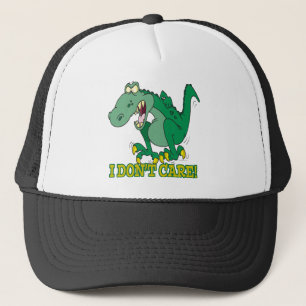 Casquette je me fiche de t-rex temper tantrum