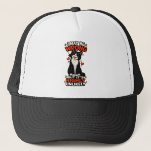 Casquette Je me trompe peut-être, mais c'est très peu probab