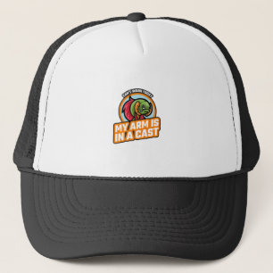 Casquette Je ne peux pas travailler aujourd'hui mon bras est