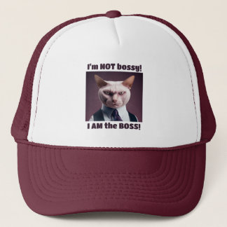 Casquette Je ne suis pas Bossy, je suis le Patron - Drôle Ch