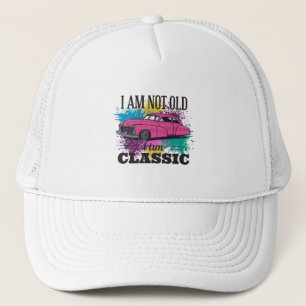 Casquette Je ne suis pas vieux Je suis classique Grungy Colo