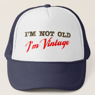 Casquette Je ne suis pas vieux, je suis vintage (le