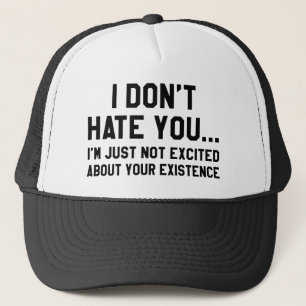 Casquette Je ne te déteste pas