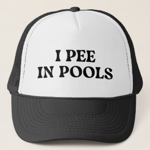 Casquette Je Pisse Dans Les Piscines