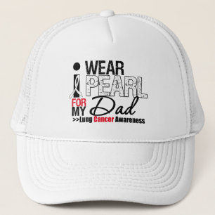 Casquette Je Porte Du Ruban Pearl Pour Mon Père