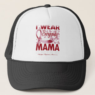 Casquette Je Porte La Bourgogne Pour Mon Myélome Multimultip