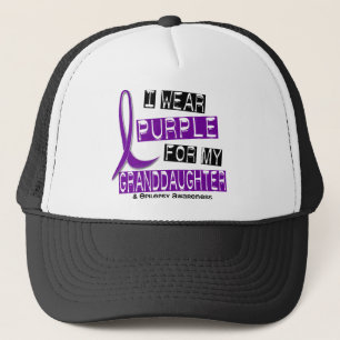 Casquette Je porte le pourpre pour ma épilepsie de la