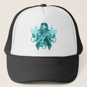 Casquette Je porte Teal pour mon Sister.png