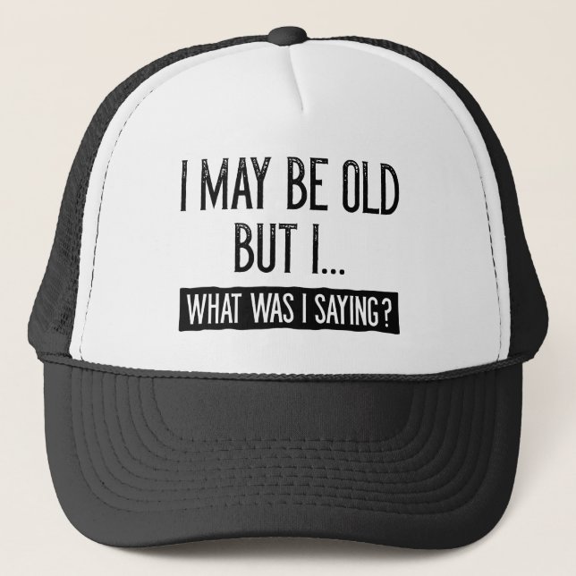Casquette Je Pourrais Être Vieille (Devant)
