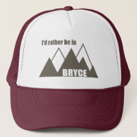 Je préfère être à Bryce Canyon Mountain