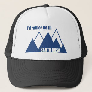 Casquette Je préfère être à Père Noël Rosa California Mounta