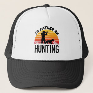 Casquette Je Préférerais Chasser Les Oiseaux