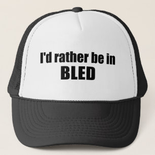 Casquette Je préférerais être à Bled Slovénie