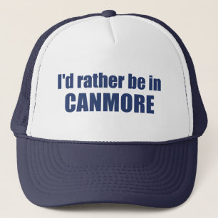 Casquette Je préférerais être à Canmore