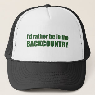 Casquette Je Préférerais Être Dans L'Arrière-Pays