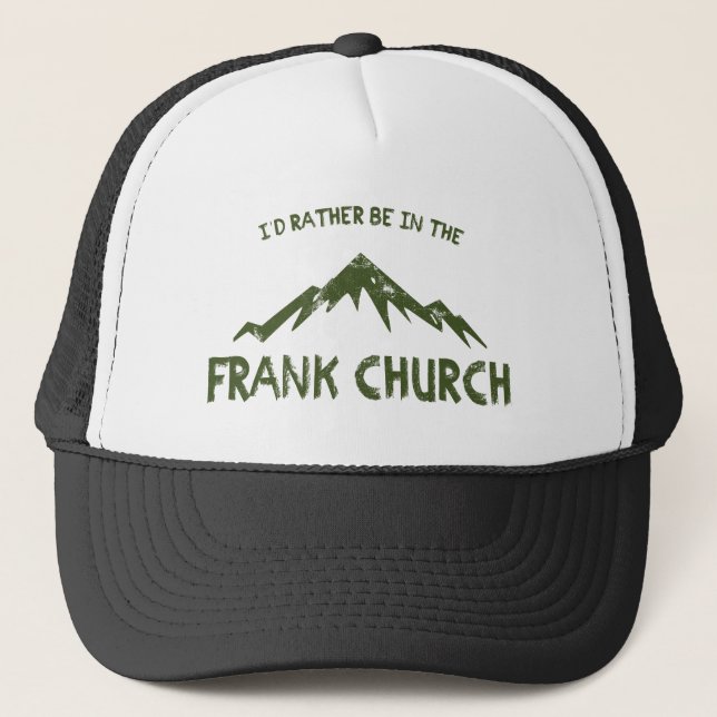 Casquette Je Préférerais Être Dans L'Église Frank (Devant)
