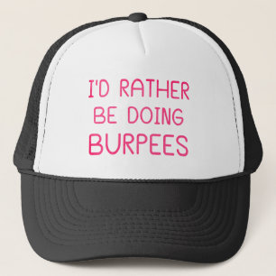 Casquette Je Préférerais Faire Des Burpees