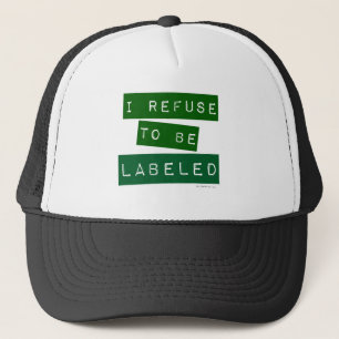 Casquette  Je Refuse D'Être Étiqueté Snarky Fun Slogan