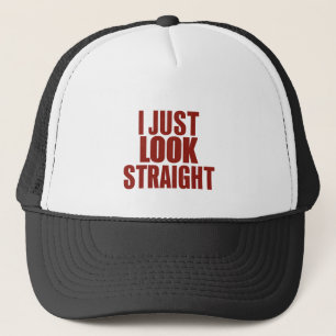 Casquette Je regarde juste tout droit Mois des fiertés LGBT 