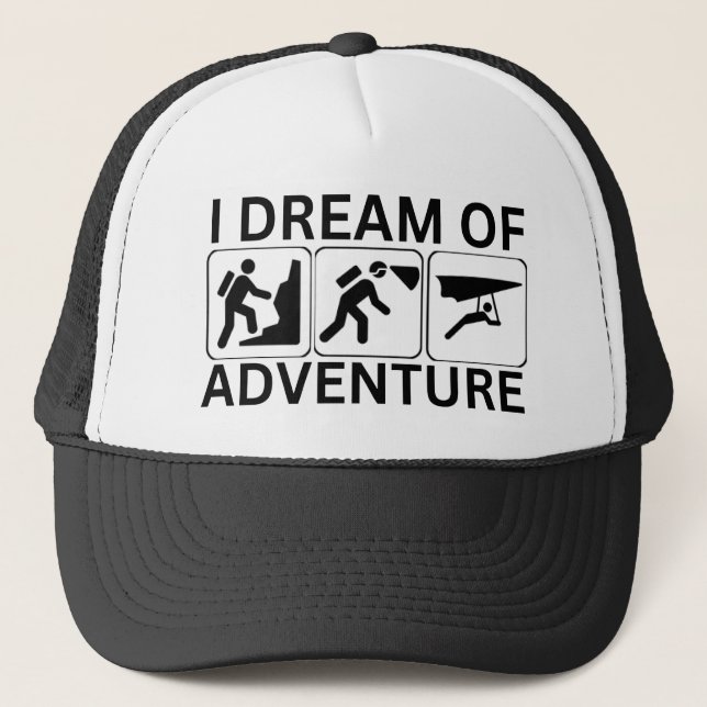 Casquette Je Rêve D'Aventure (Devant)