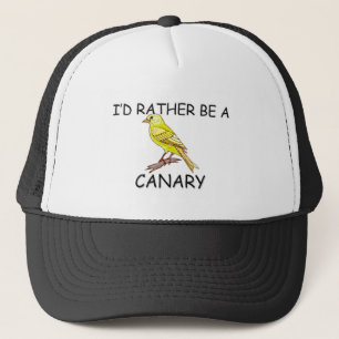 Casquette Je serais plutôt un canari