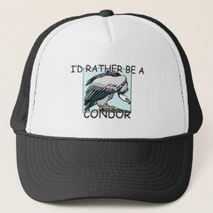 Casquette Je serais plutôt un condor