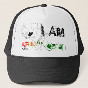 Casquette JE SUIS, AF, RIC, A, nigérien