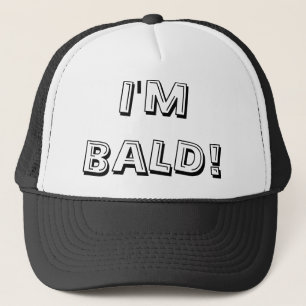 Casquette Je suis CHAUVE !