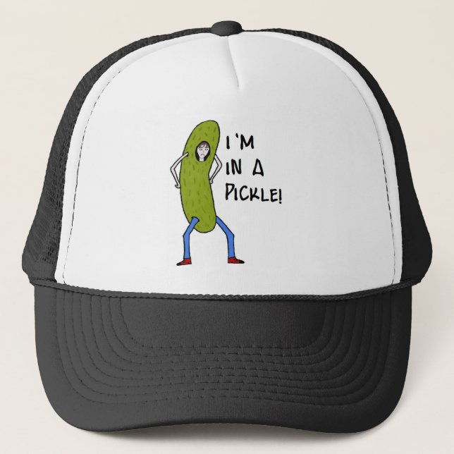 Casquette Je suis dans des conserves au vinaigre (Devant)