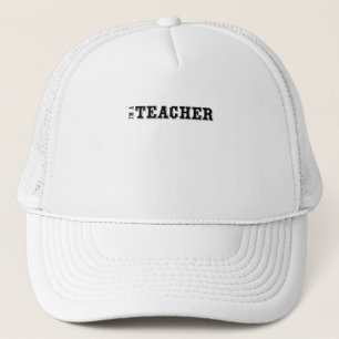 Casquette Je suis enseignant (école et élèves)