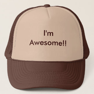 Casquette Je suis impressionnant ! !