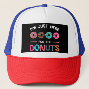 Casquette Je suis juste ici pour la douceur Doughnut Donuts