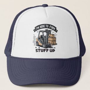 Casquette Je suis là pour fourrer des trucs sur le conducteu