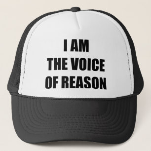 Casquette Je Suis La Voix De La Raison