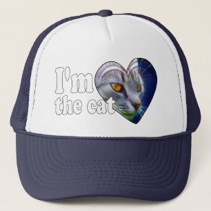 Casquette Je suis le chat
