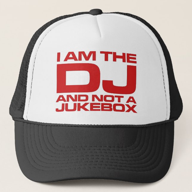 Casquette Je suis le DJ (Devant)