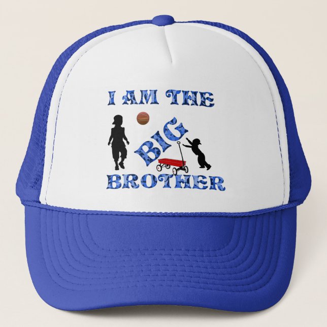 CASQUETTE JE SUIS LE GRAND BROTHER TRUCKER HAT * (Devant)