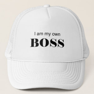 Casquette Je suis mon propre patron !