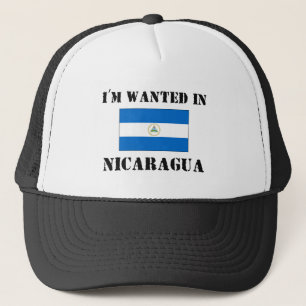 Casquette Je suis Recherché au Nicaragua