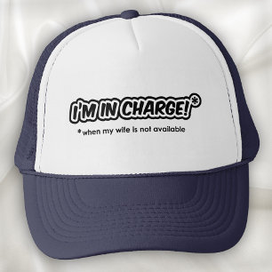 Casquette Je suis responsable (quand ma femme n'est pas disp