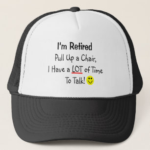 Casquette Je suis SORT retiré D'ENTRETIEN de TEMPS