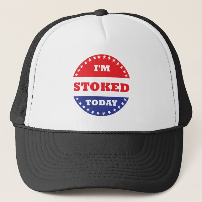Casquette Je suis stocké aujourd'hui (Devant)