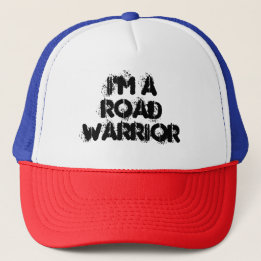 Casquette Je suis un chapeau de camion de guerrier routier